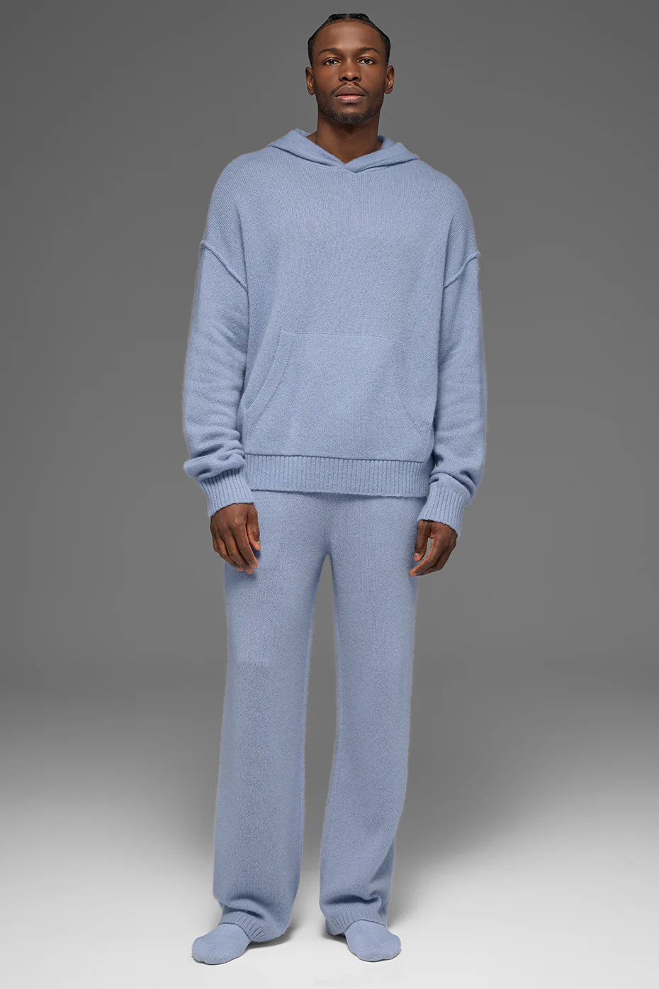 Wool?Cashmere New Class Hoodie - Winter Frost