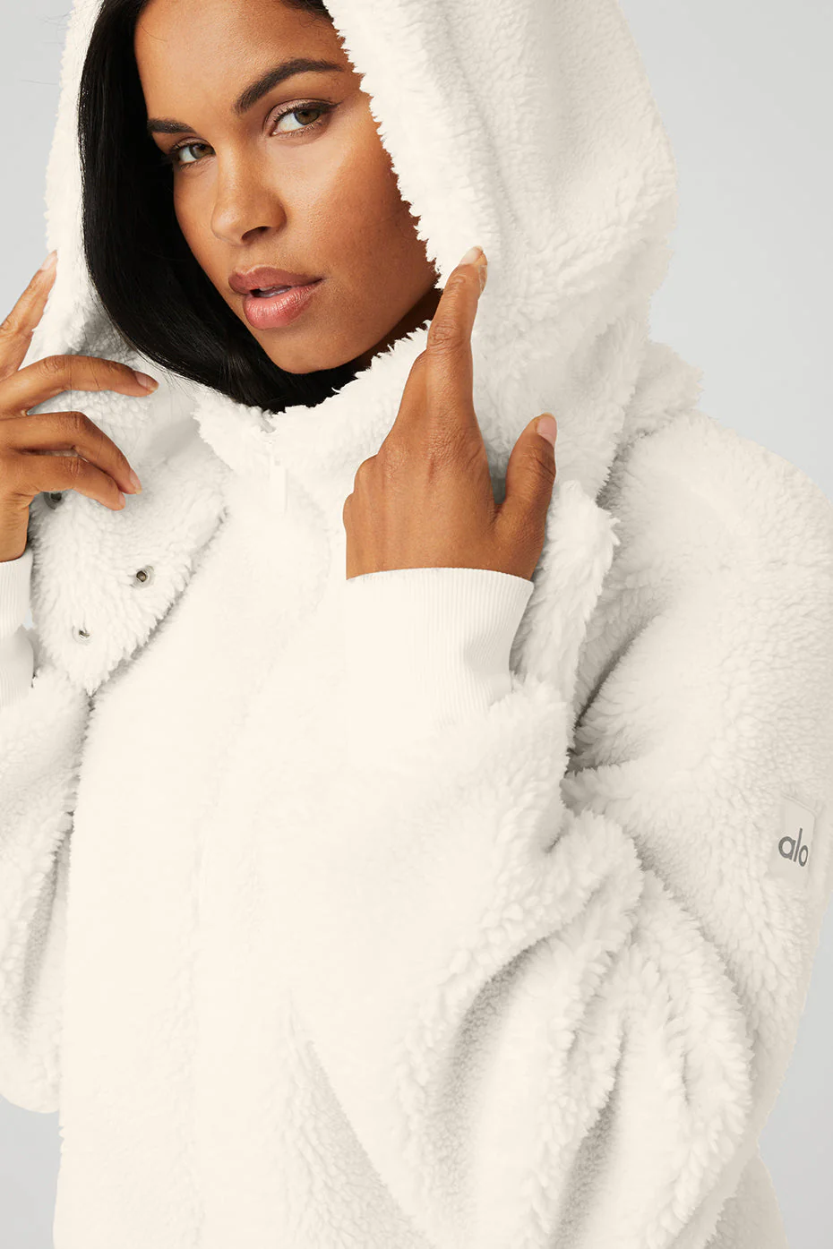 Foxy Sherpa Jacket - Ivory