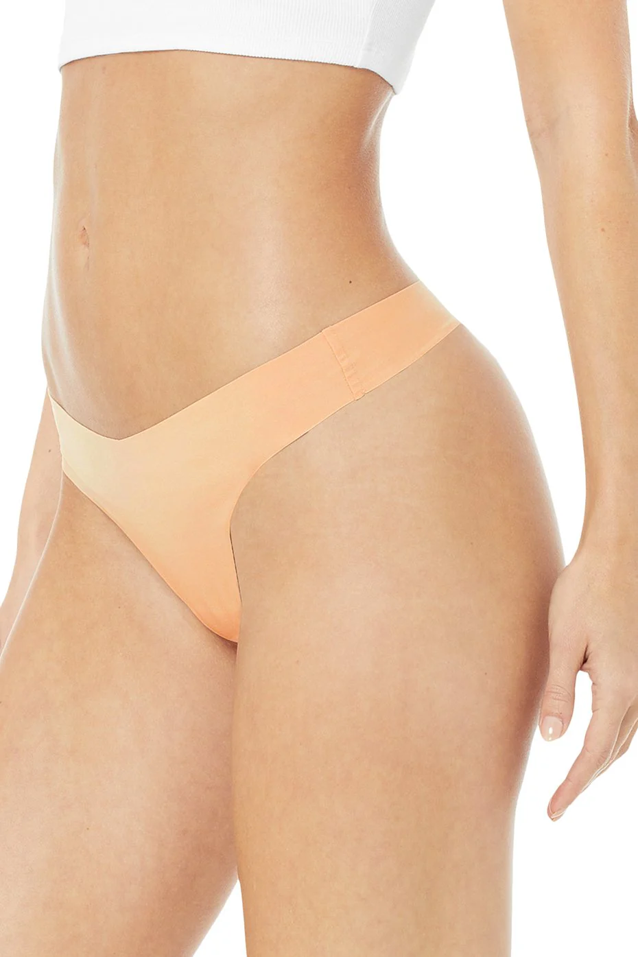 Airbrush Invisible Thong - Champagne