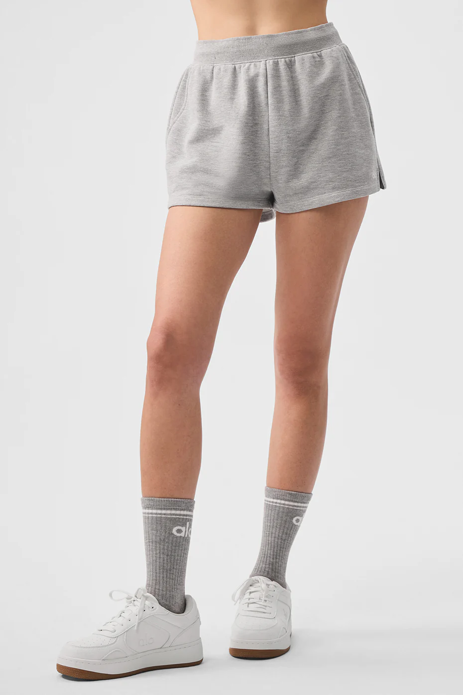 Low Key Sweat Short - Athletic Heather Grey