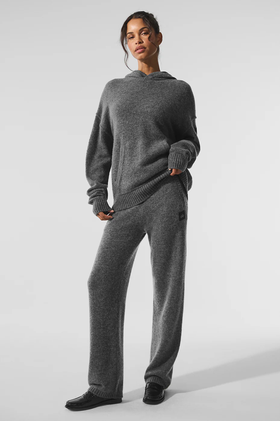 Wool Cashmere New Class Sweatpant - Platinum Grey