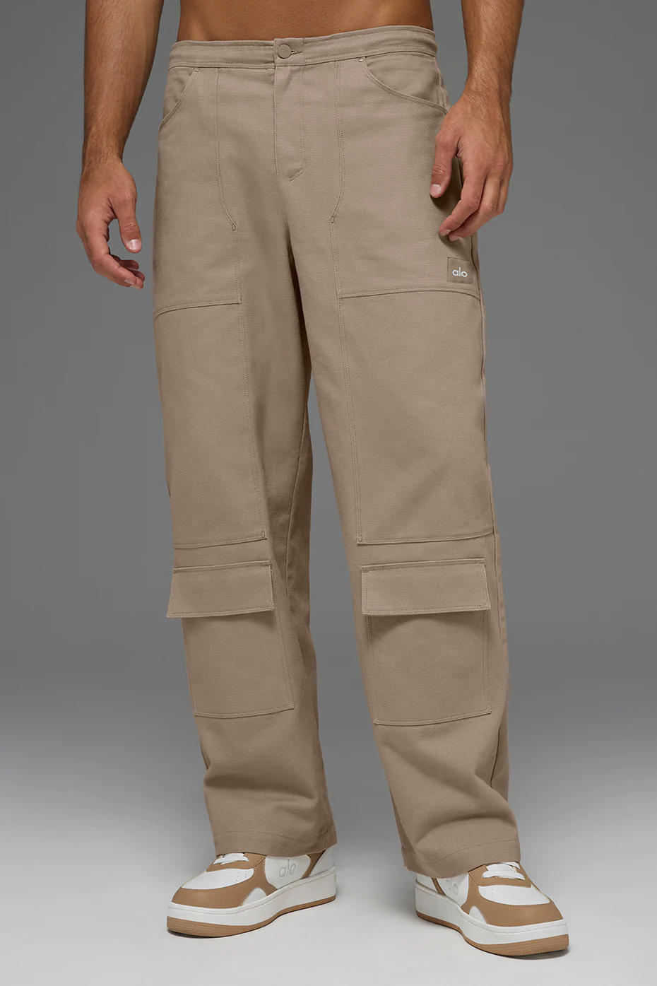Cotton Canvas Carpenter Pant - Gravel