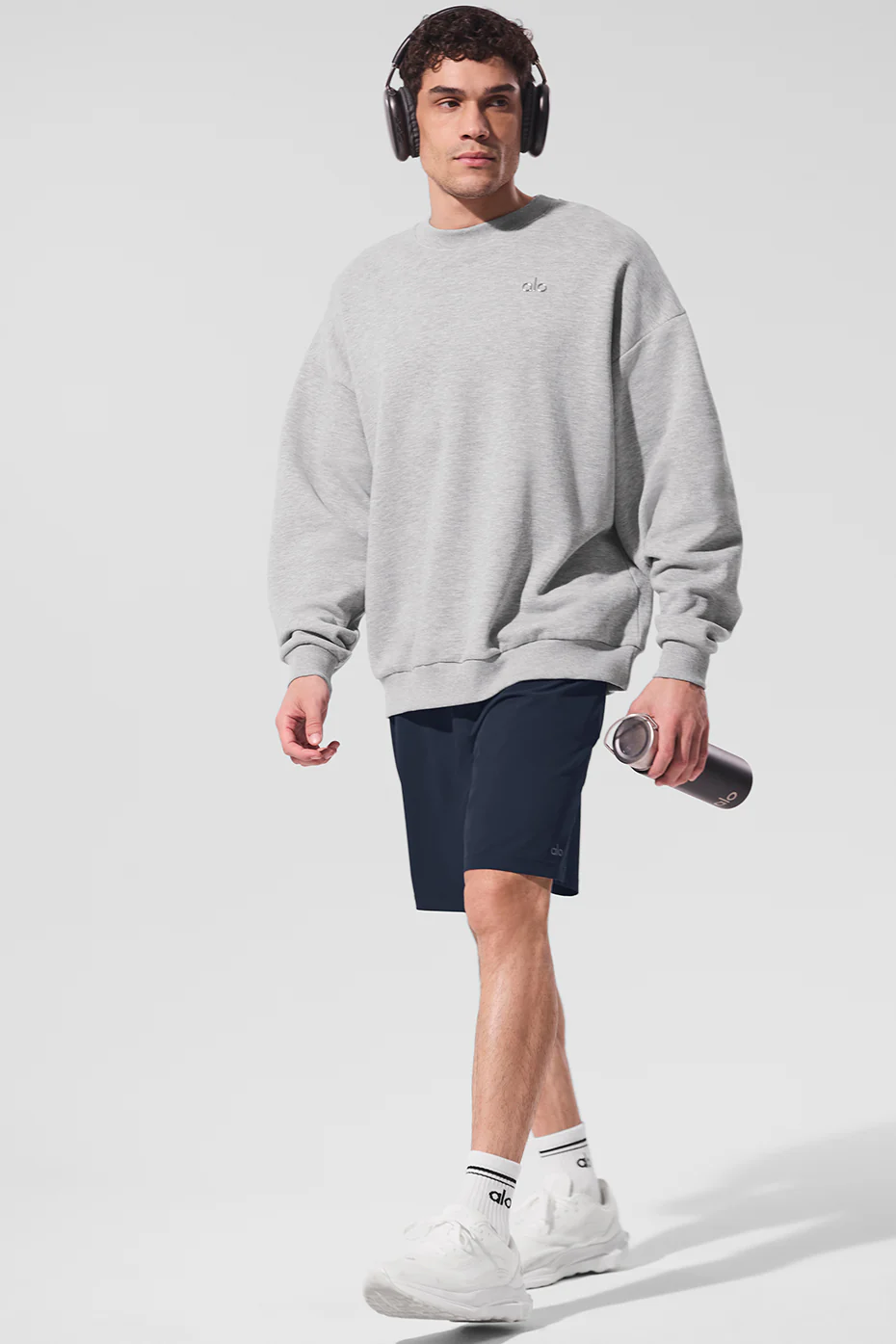 Accolade Crew Neck Pullover - Athletic Heather Grey