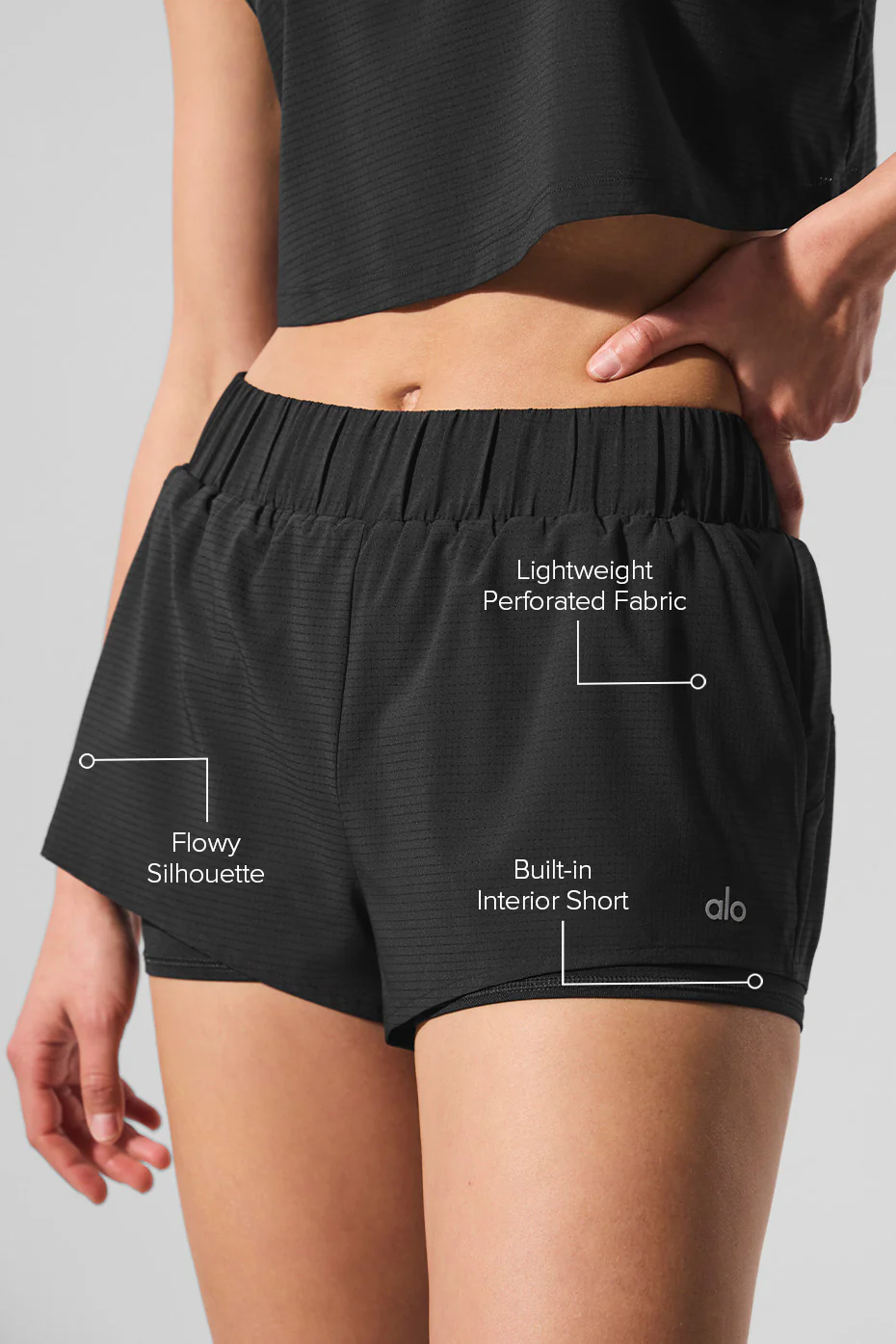Sport Star Short - Black
