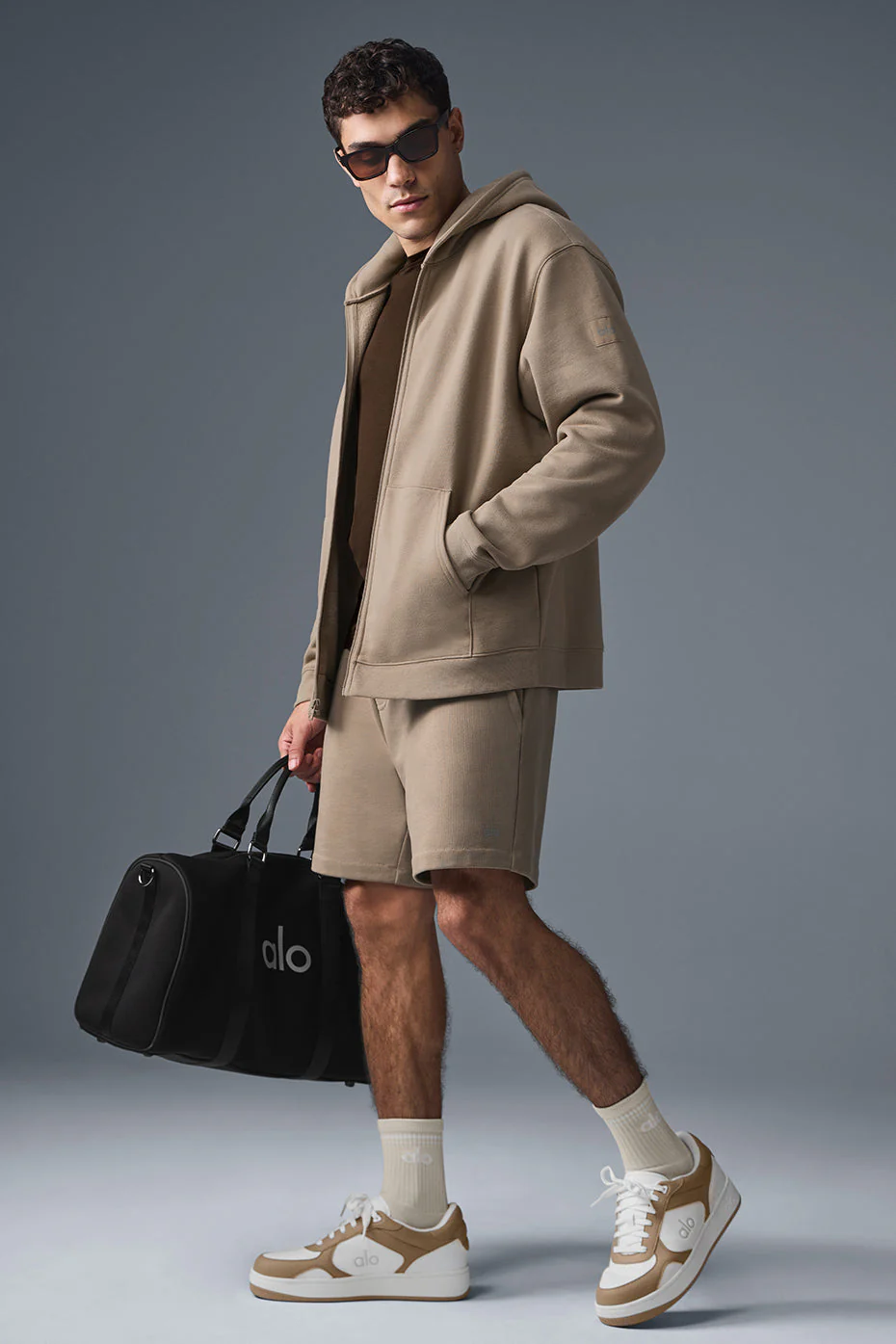 Renown Full Zip Hoodie - Gravel