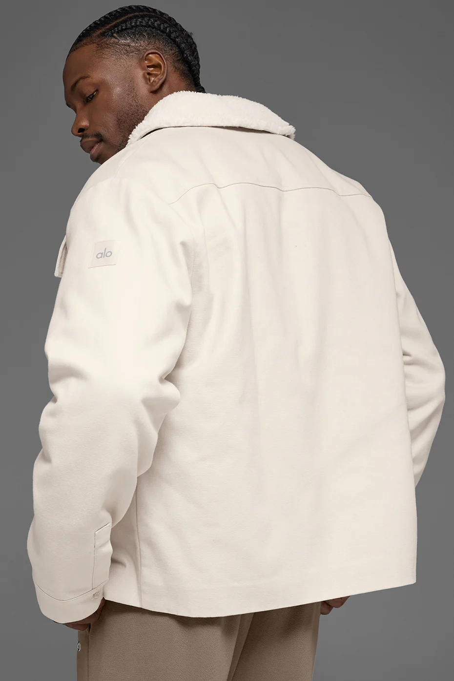 Canvas Utility Shacket - Bone