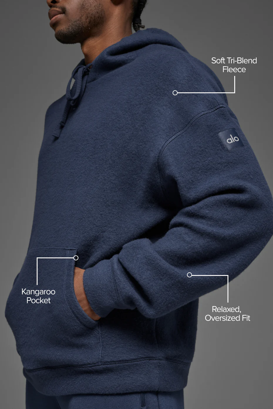Triumph Restore Hoodie - Navy
