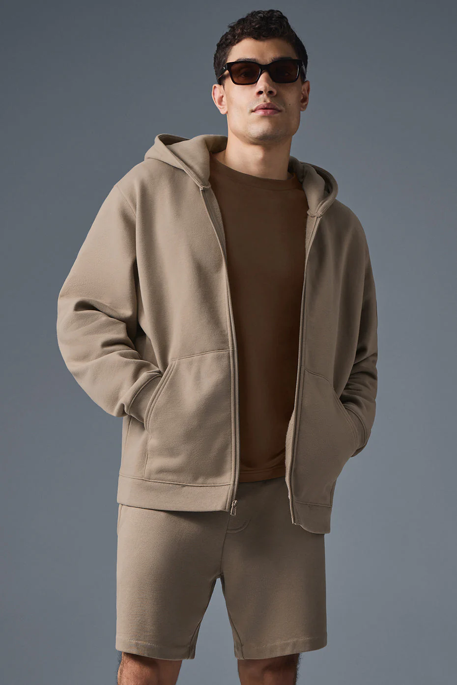 Renown Full Zip Hoodie - Gravel