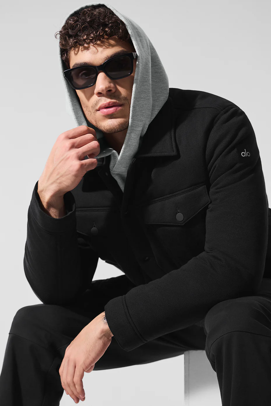 Ease Trucker Jacket - Black