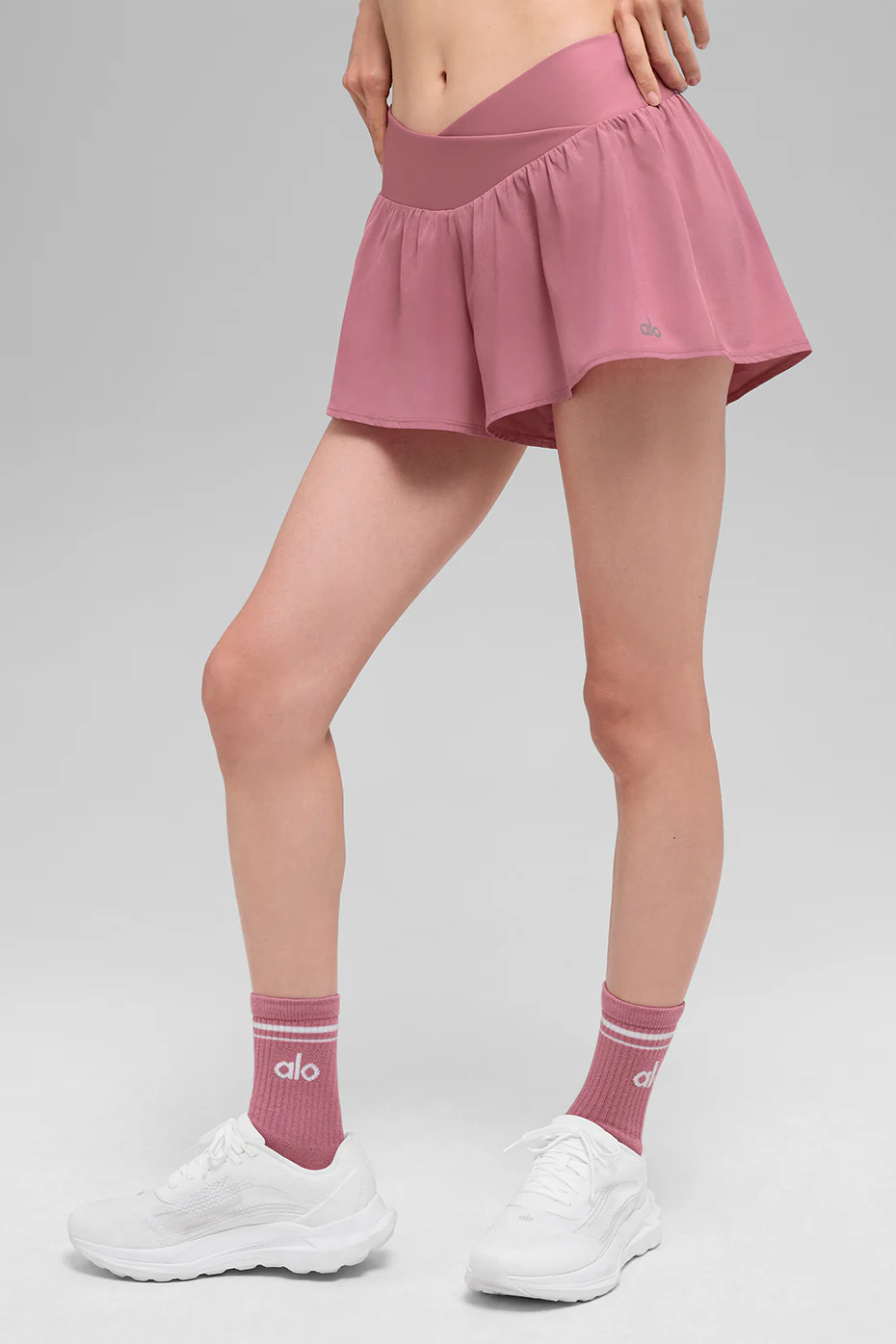 V-Cute Running Short - Pink Wild Rose