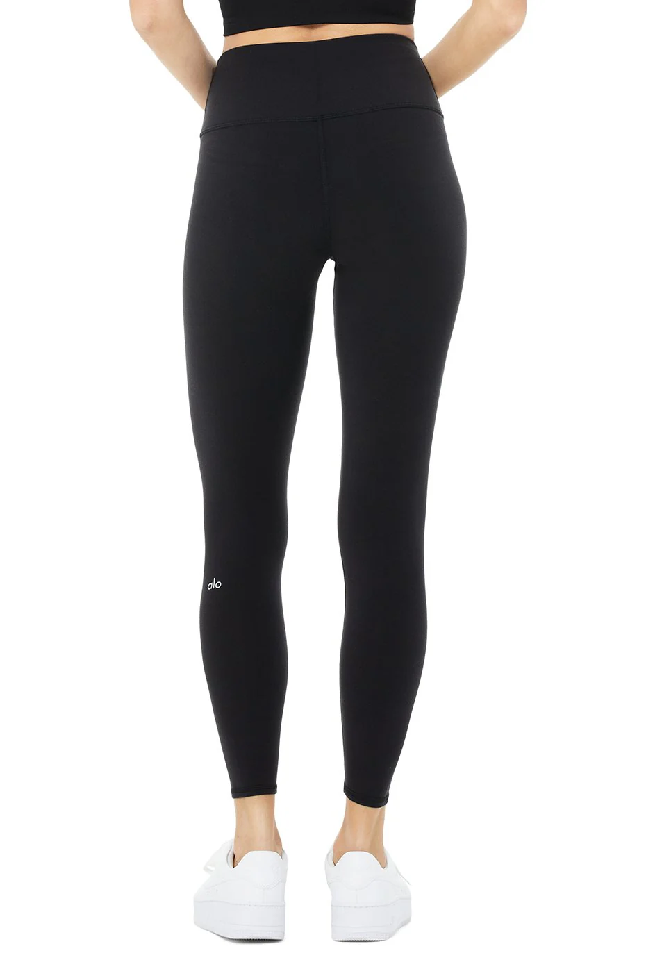 7/8 High-Waist Airbrush Legging - Black
