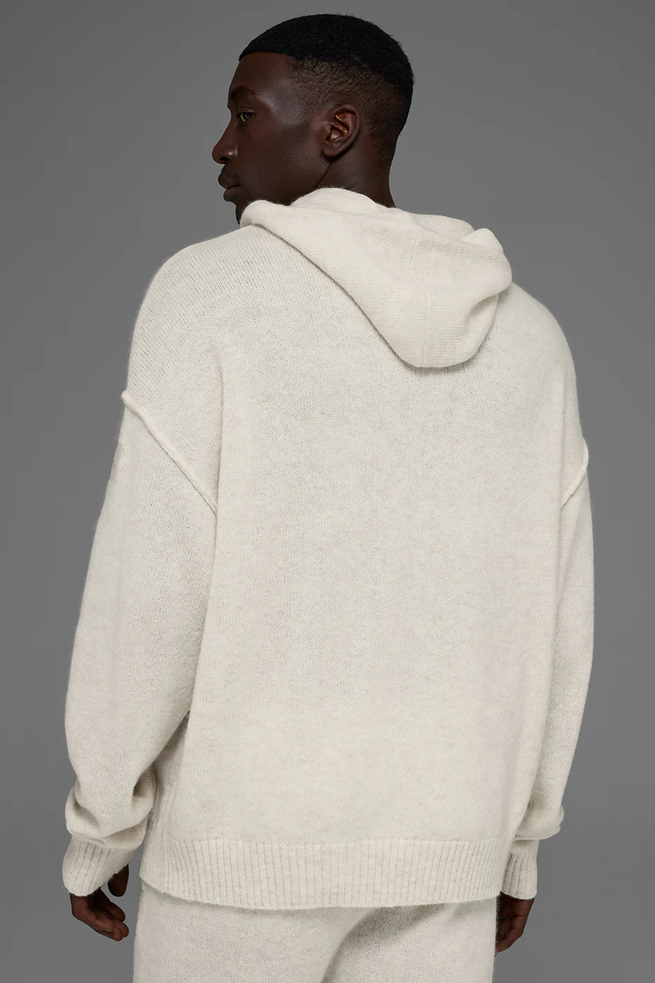 Wool?Cashmere New Class Hoodie - Bone Heather