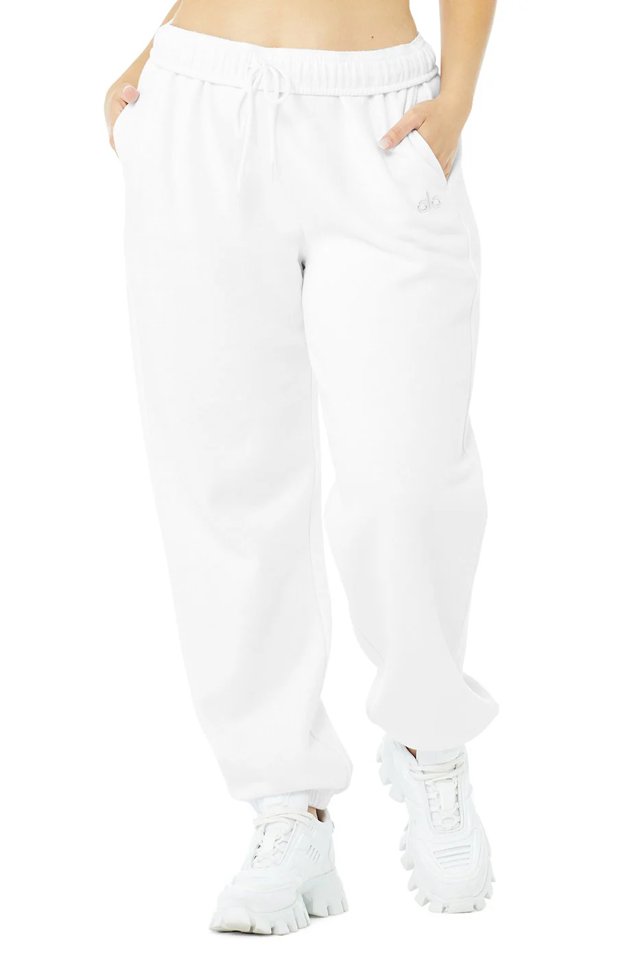 Accolade Sweatpant - White