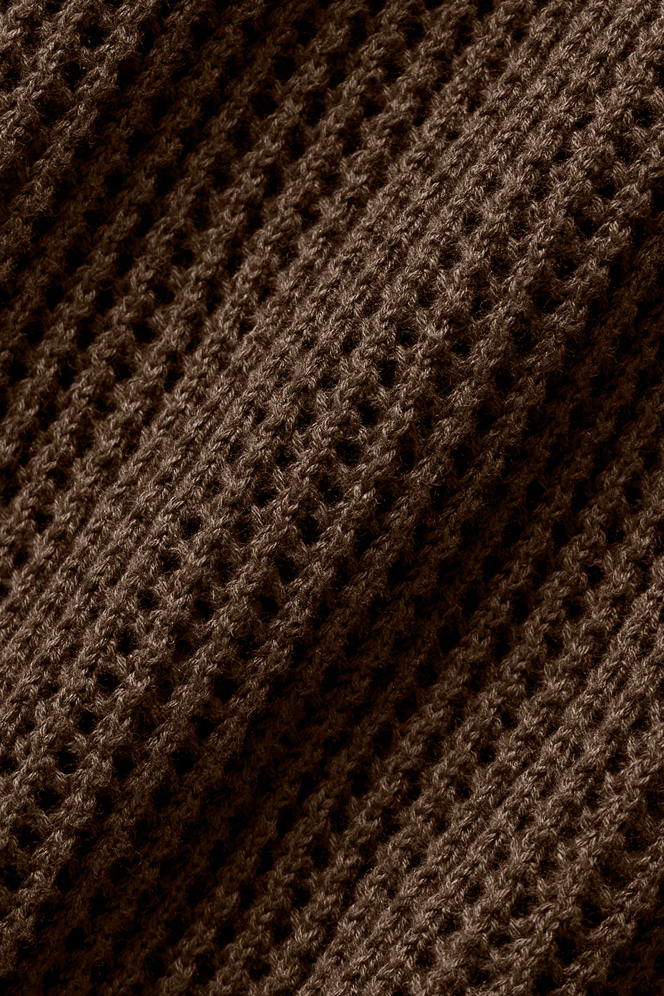 Open-Knit Short - Espresso