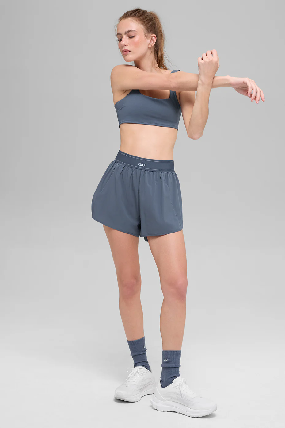 Match Point Short - Bluestone