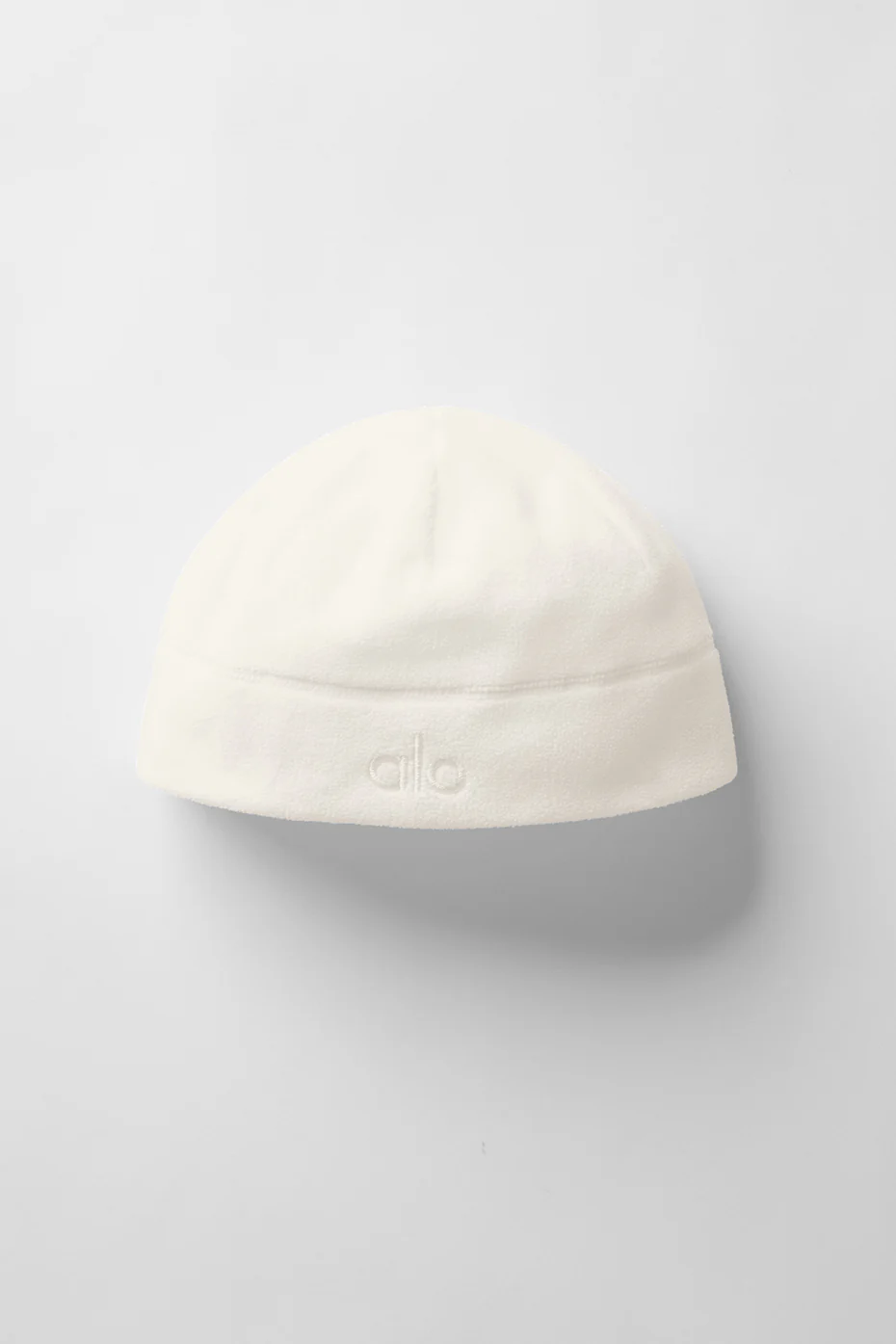 Performance Fleece Beanie - Ivory/Ivory