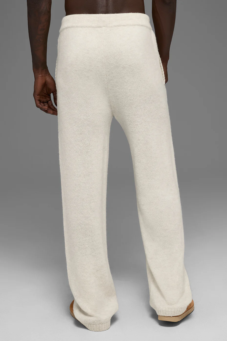 Wool Cashmere New Class Sweatpant - Bone Heather