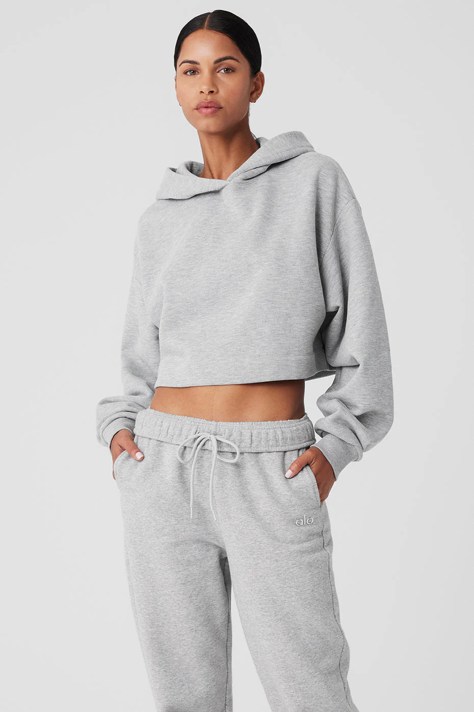 Bae Hoodie - Athletic Heather Grey