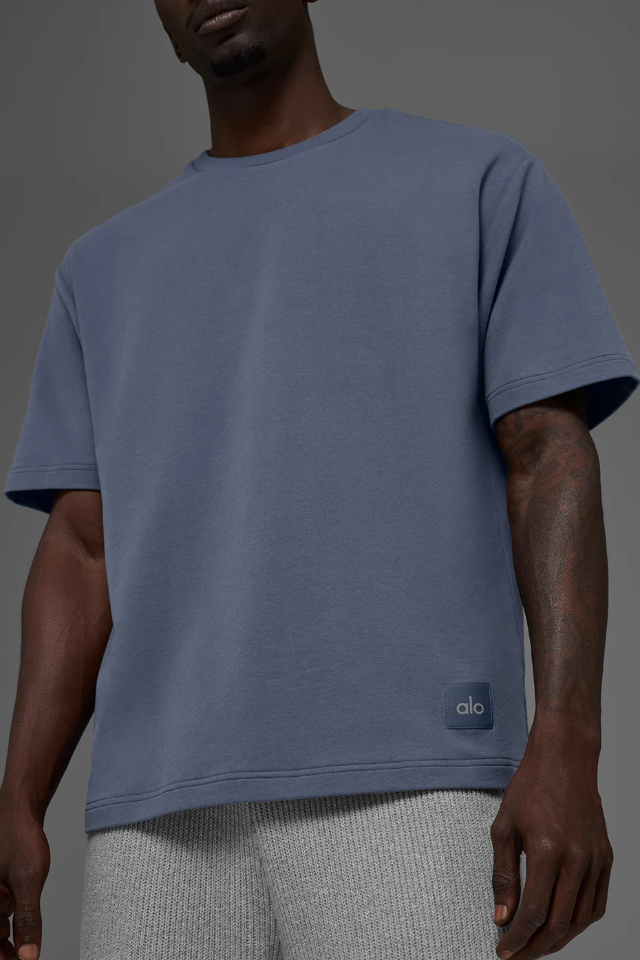 Double Take Short Sleeve - Bluestone