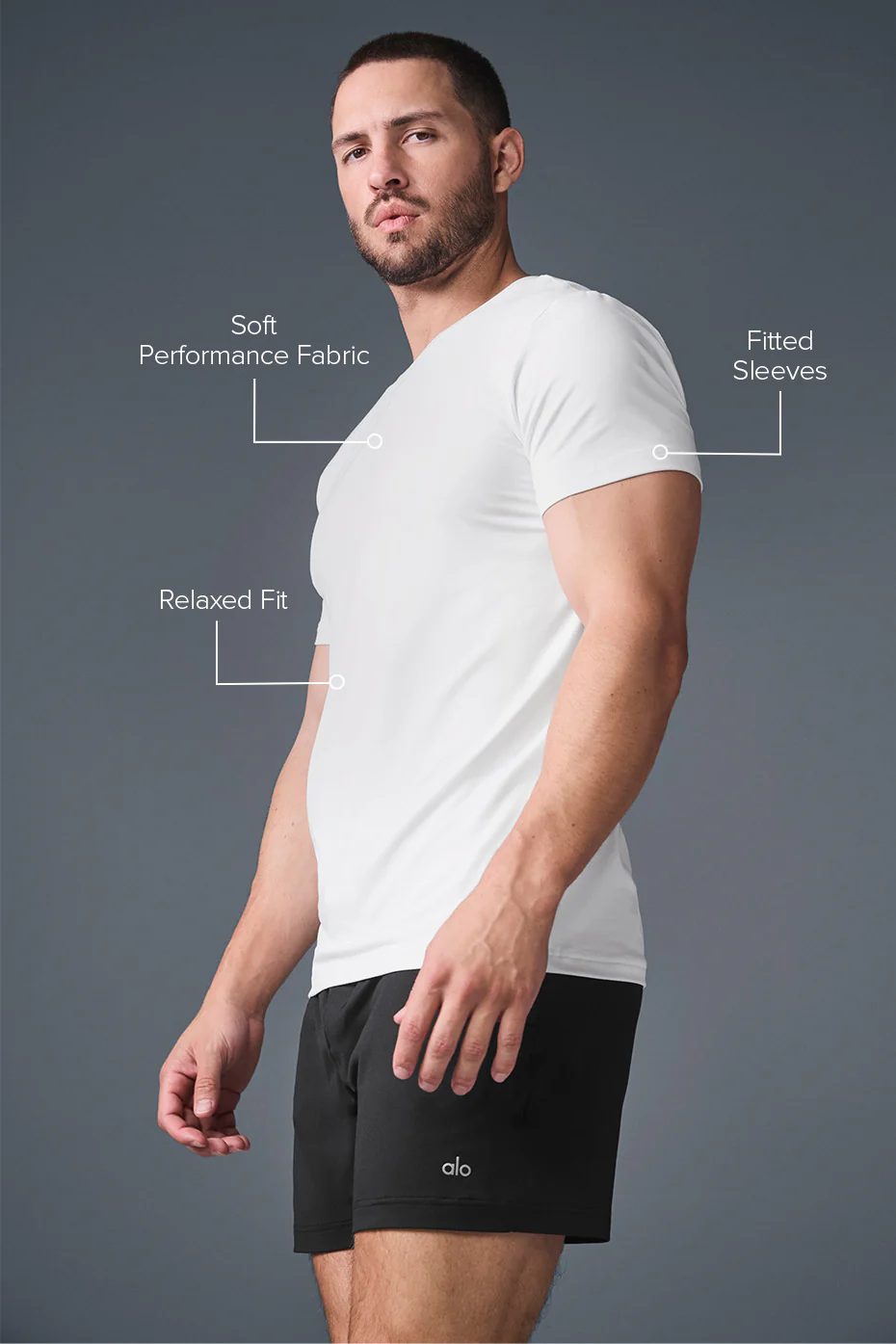 Conquer Reform Crewneck Short Sleeve - White