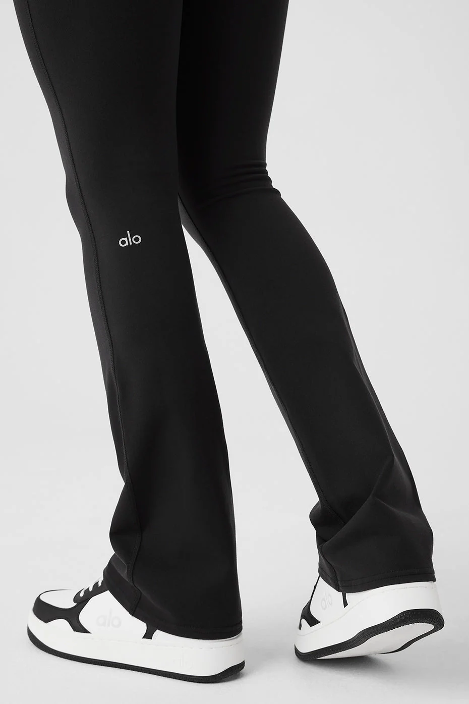 Airbrush High-Waist Bootcut Legging - Black