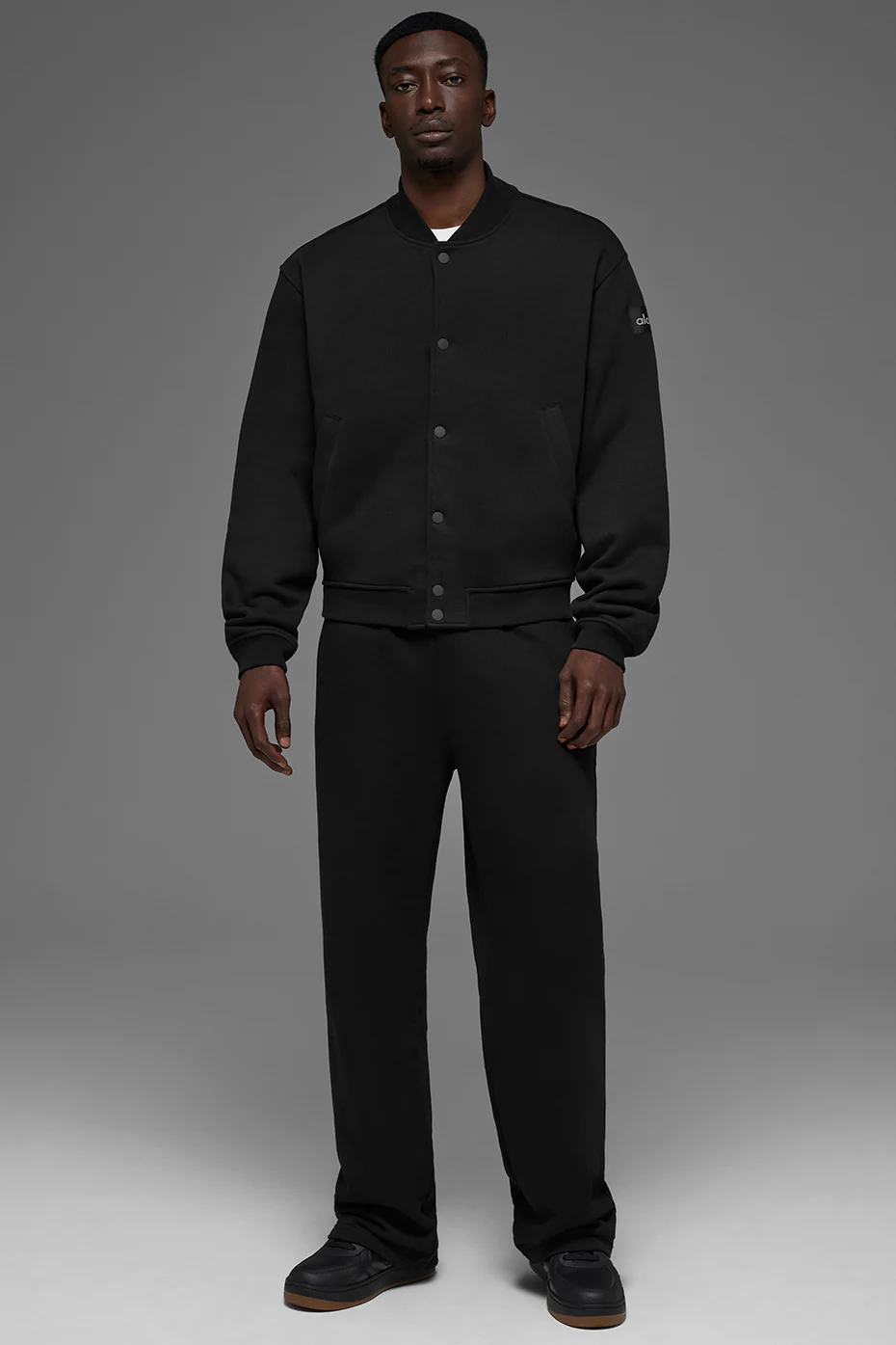 Renown Varsity Jacket - Black