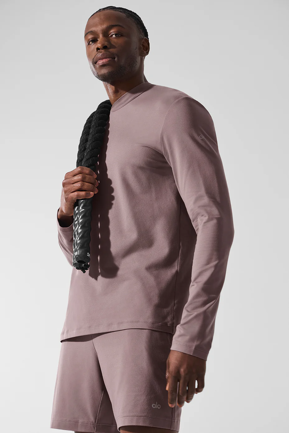 Conquer Reform Long Sleeve With Hood - Mushroom