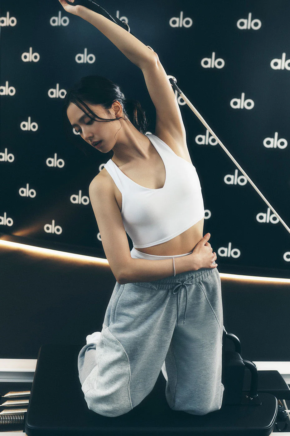 Airbrush Real Bra Tank - White