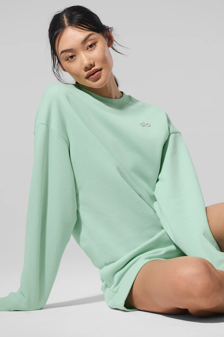 Accolade Crew Neck Pullover - Spearmint