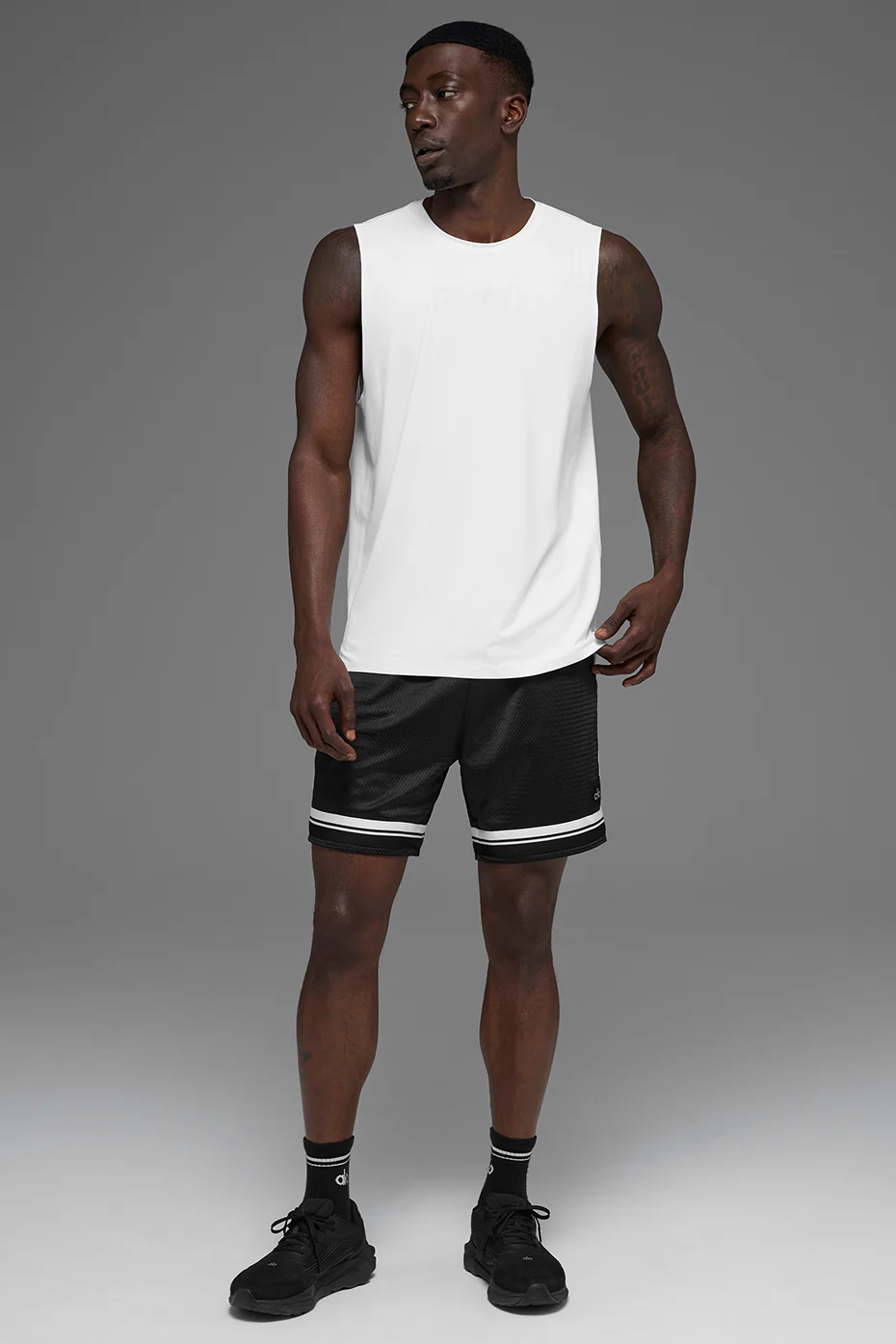 Idol Muscle Tank - White