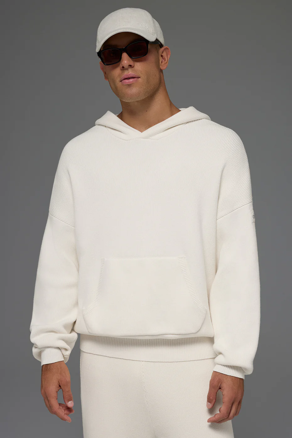 Scholar Hooded Sweater - Ivory