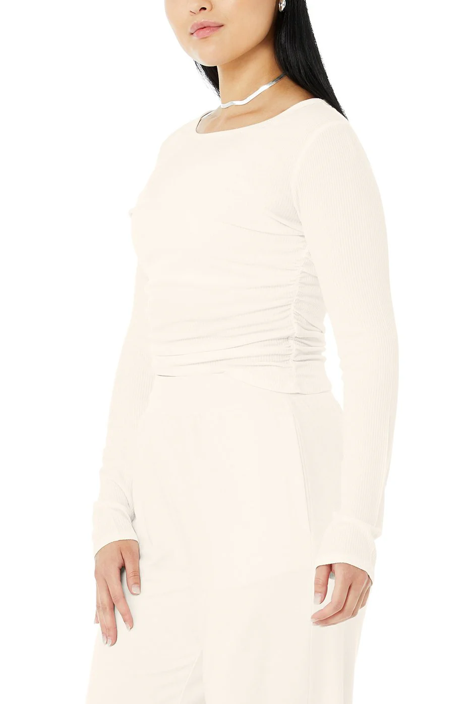 Gather Long Sleeve - Ivory