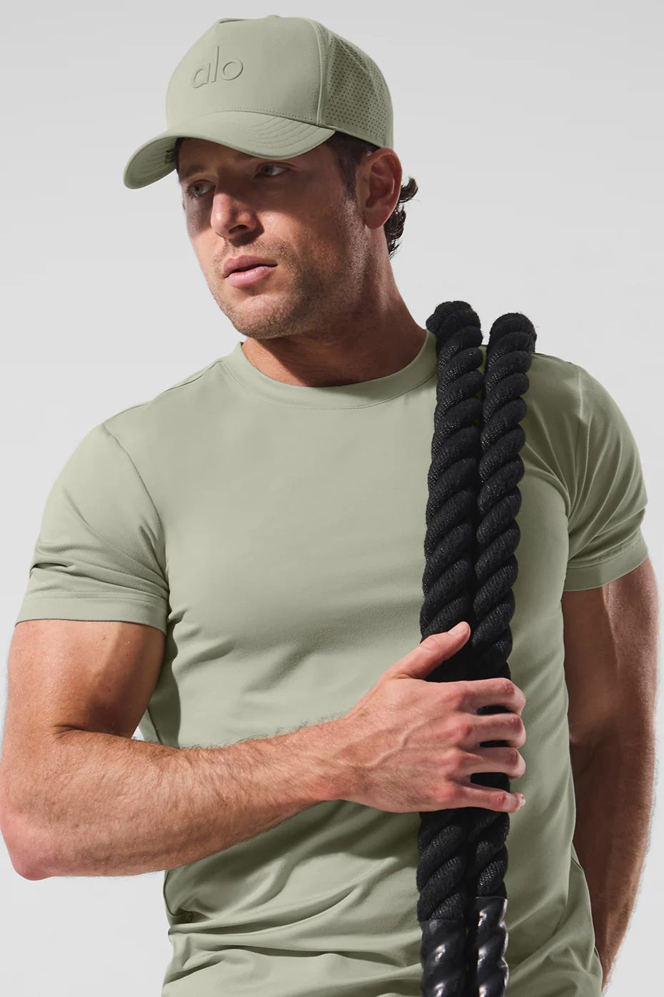 Conquer Reform Crewneck Short Sleeve - Limestone