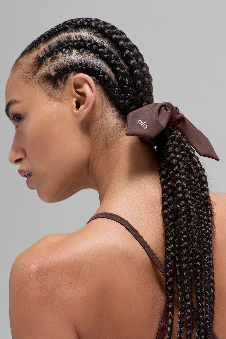 Airlift Rhythm Scrunchie - Brownstone