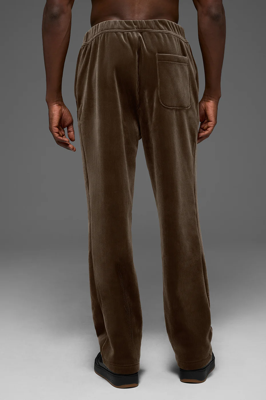 Velour Baller Pant - Espresso