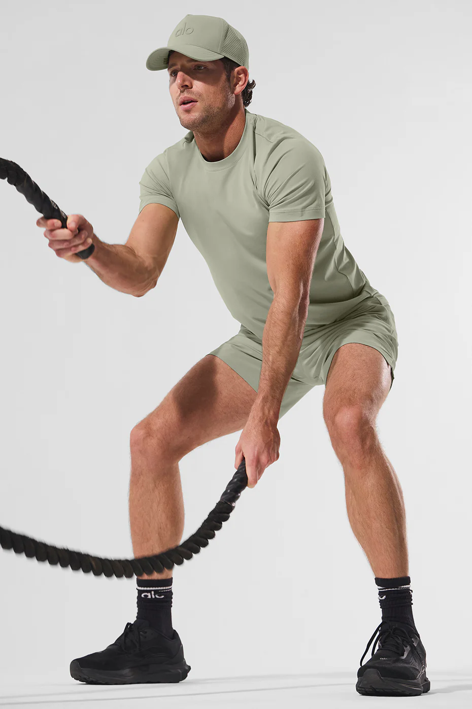 Conquer Reform Crewneck Short Sleeve - Limestone