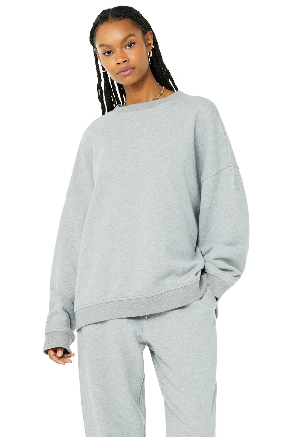 Renown Heavy Weight Crew Neck Pullover - Athletic Heather Grey