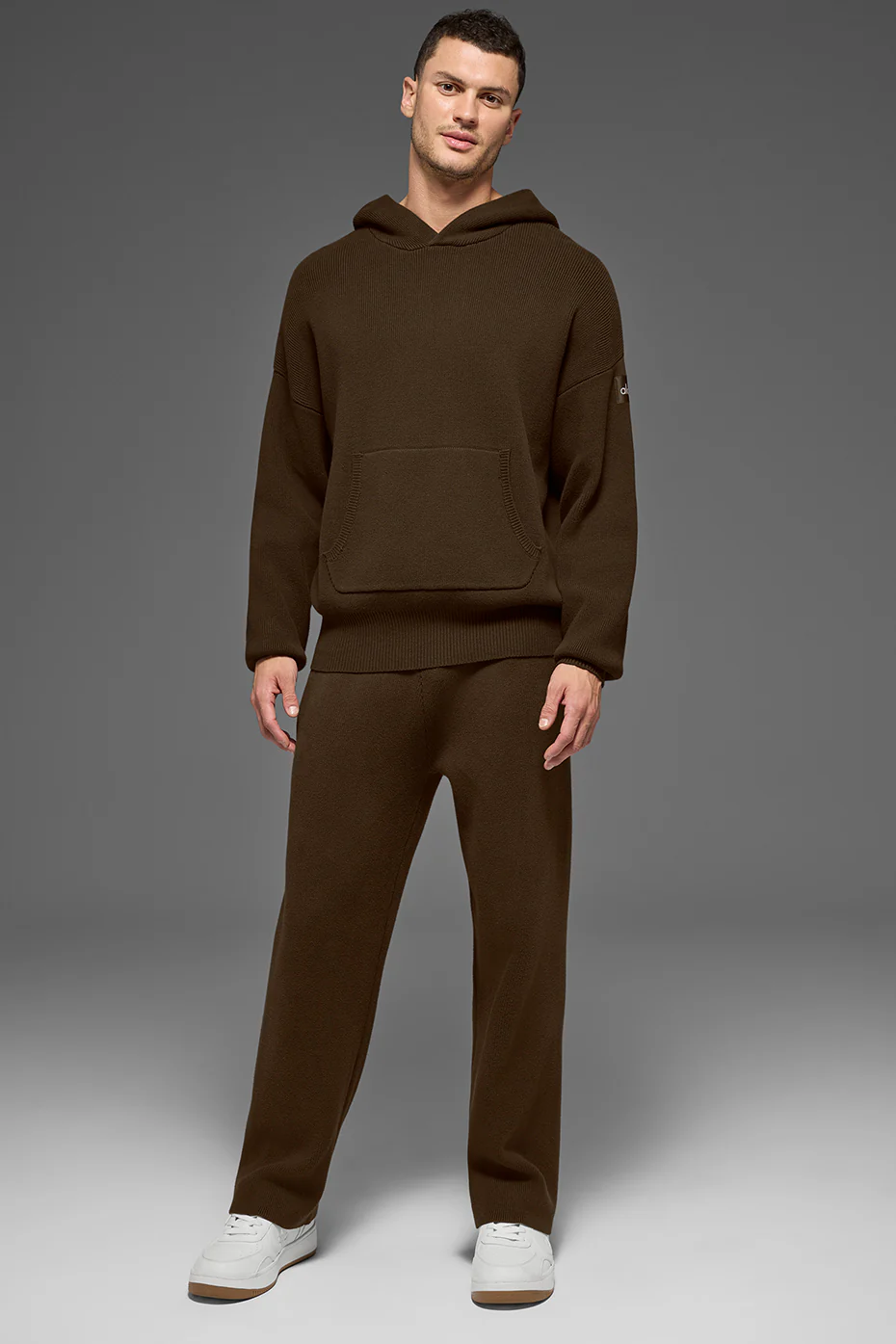 Scholar Hooded Sweater - Espresso