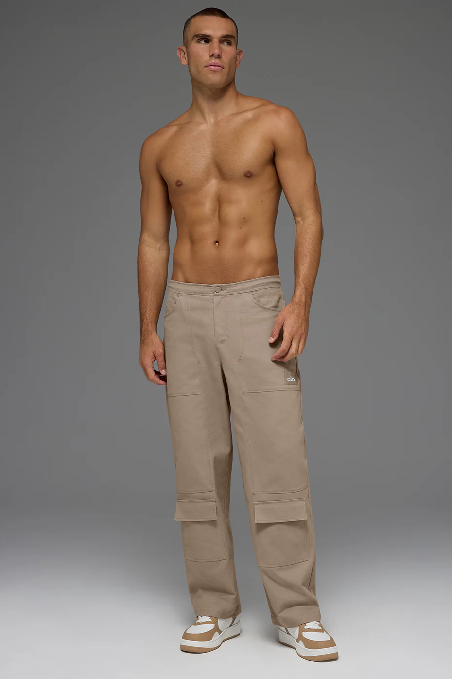 Cotton Canvas Carpenter Pant - Gravel