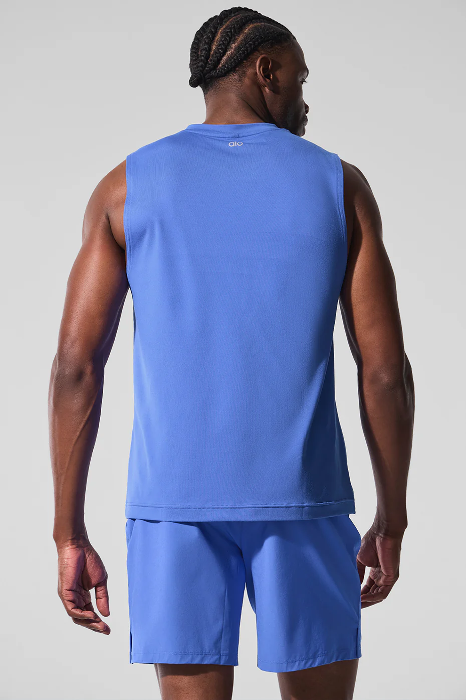 Conquer Muscle Tank - Marathon Blue