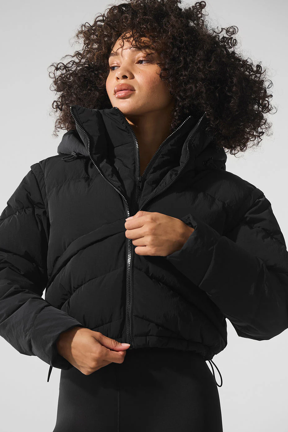 Glacier Puffer - Black