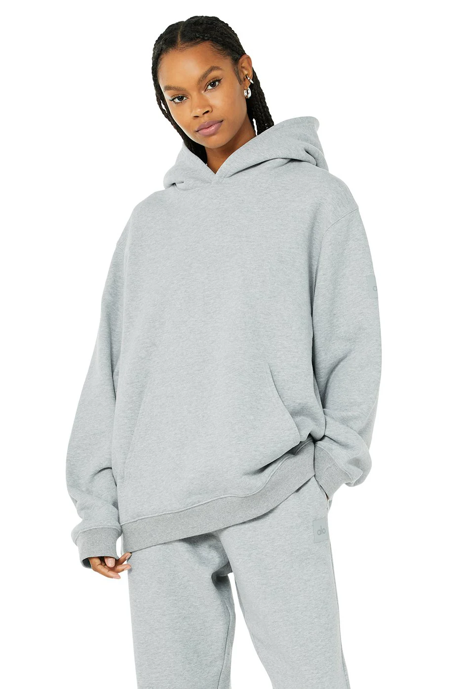 Renown Heavy Weight Hoodie - Athletic Heather Grey