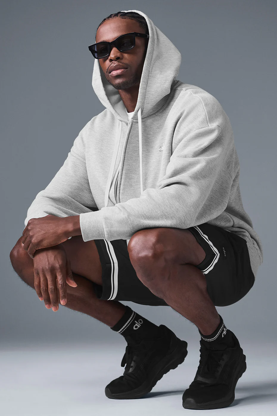 Accolade Full Zip Hoodie - Athletic Heather Grey