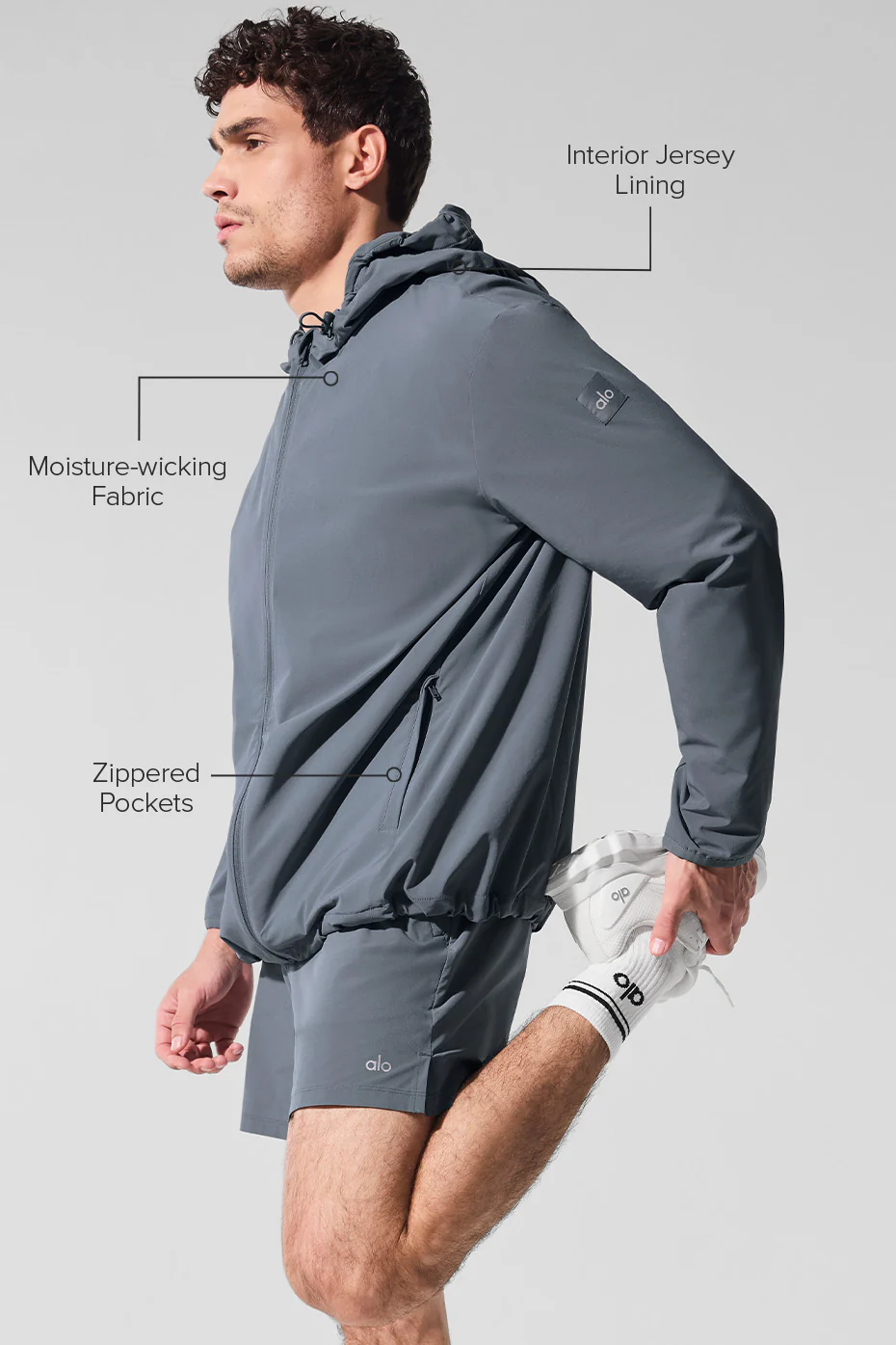 Performance On-The-Go Jacket - Steel Grey