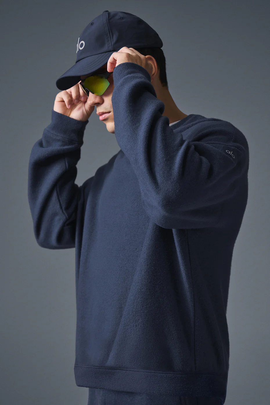 Triumph Restore Crew Neck Sweatshirt - Navy