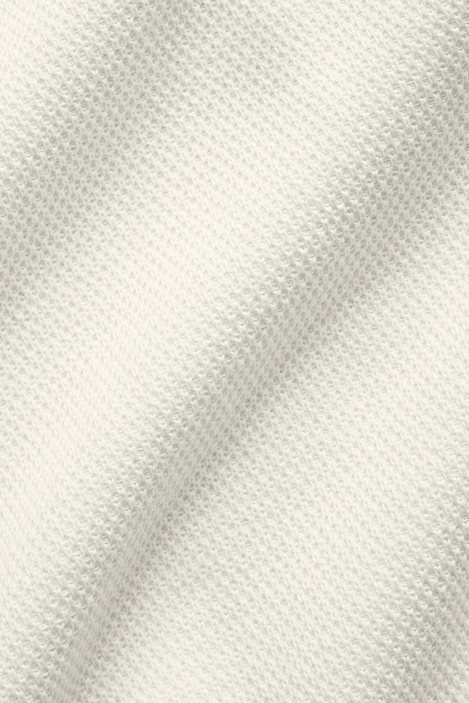 Sports Club Sweater Knit Polo - Ivory