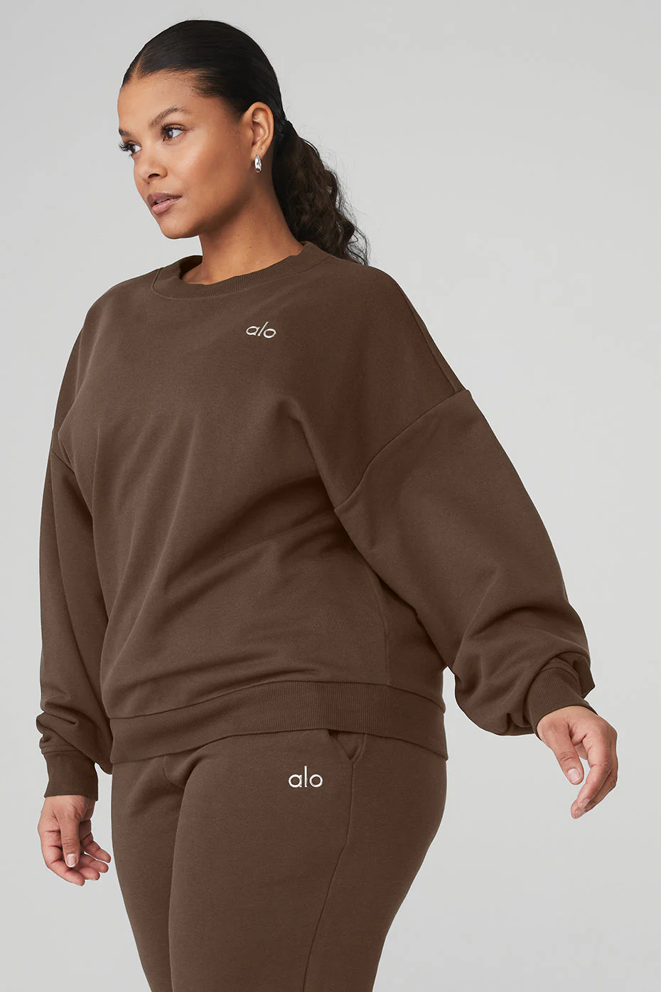 Accolade Crew Neck Pullover - Espresso