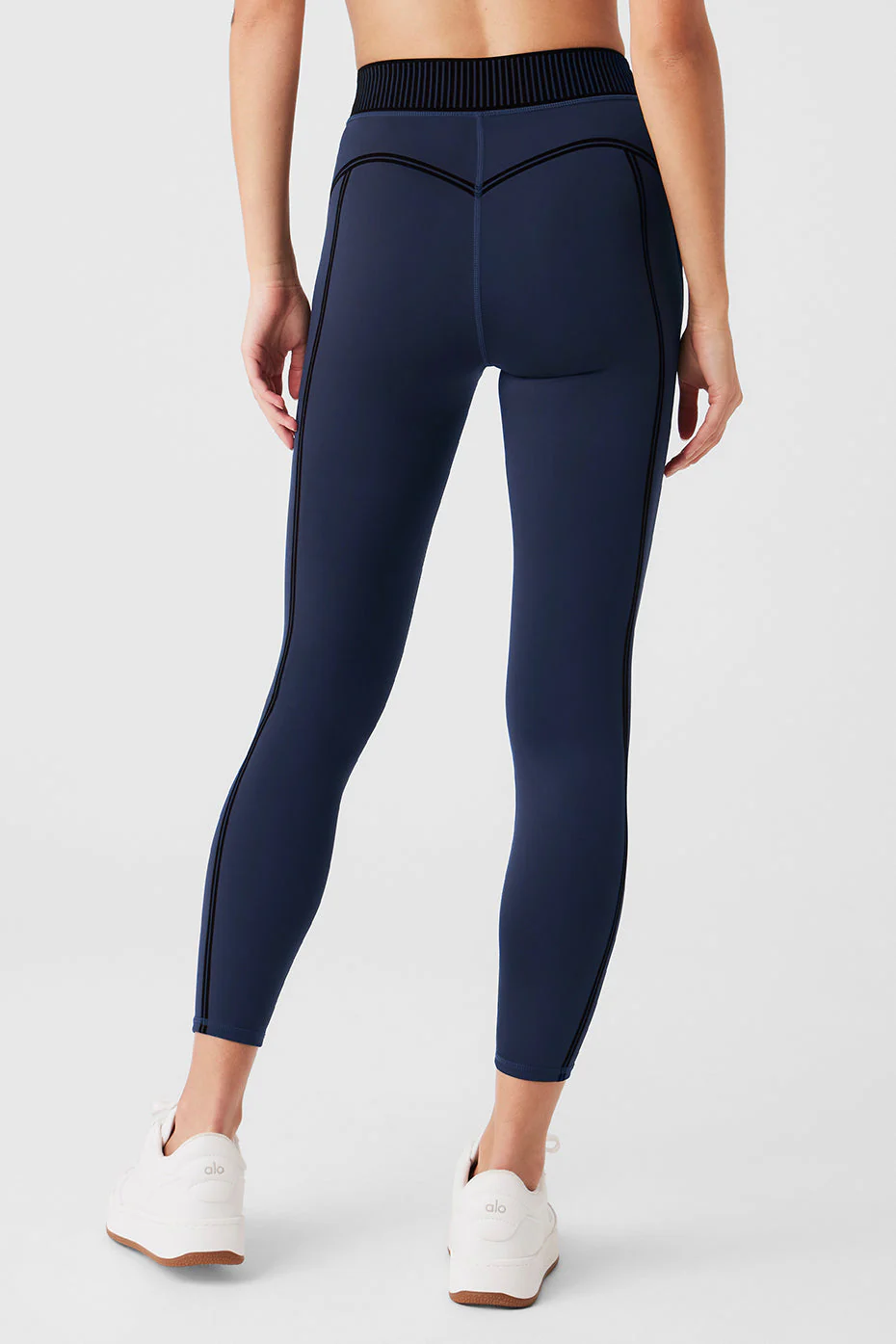 Airlift High-Waist 7/8 Line Up Legging - Navy