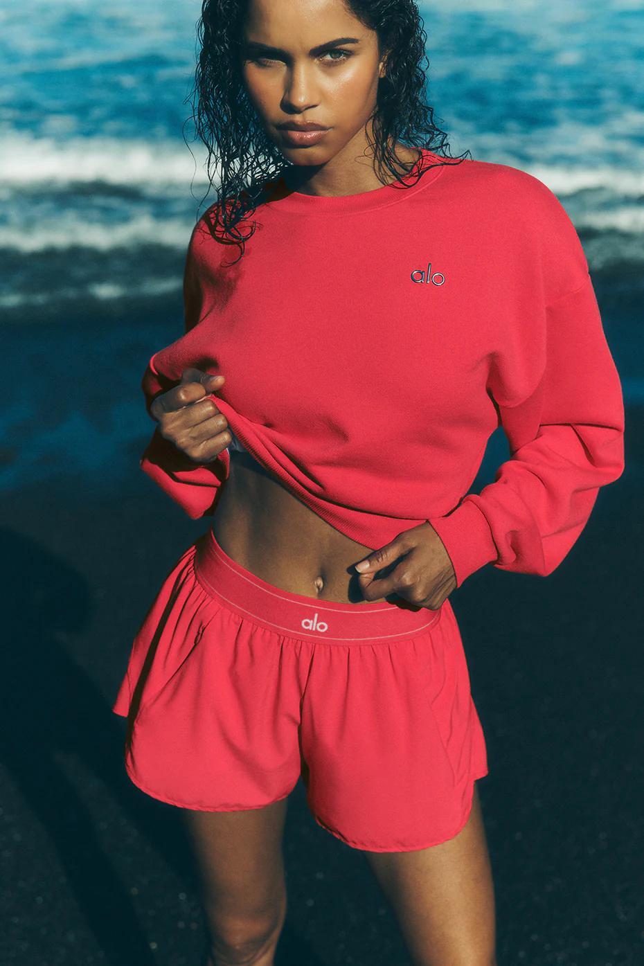 Match Point Short - Candy Red