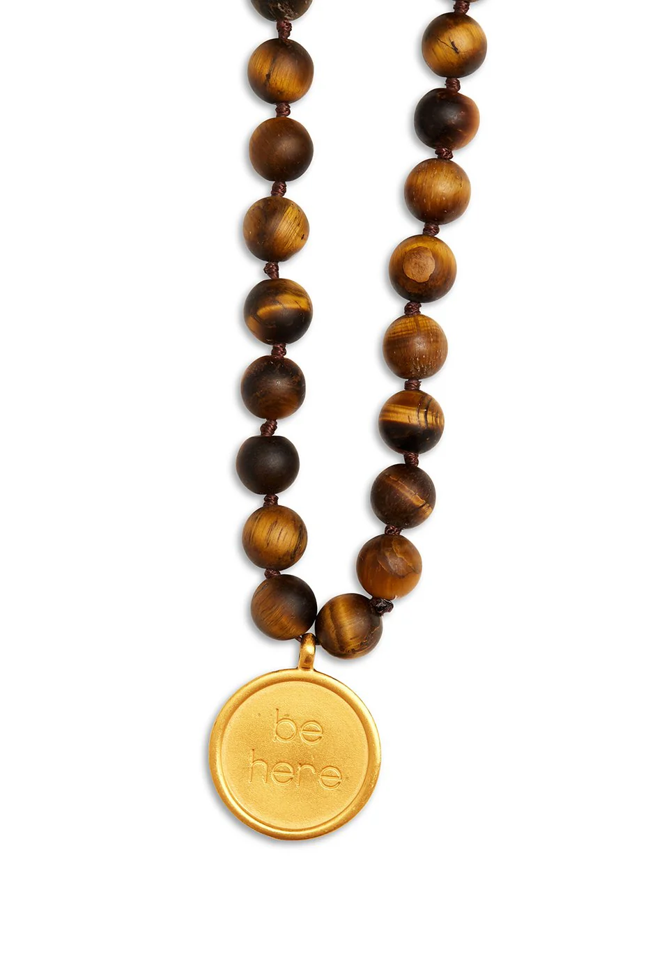 Tiger��s Eye Mala Necklace